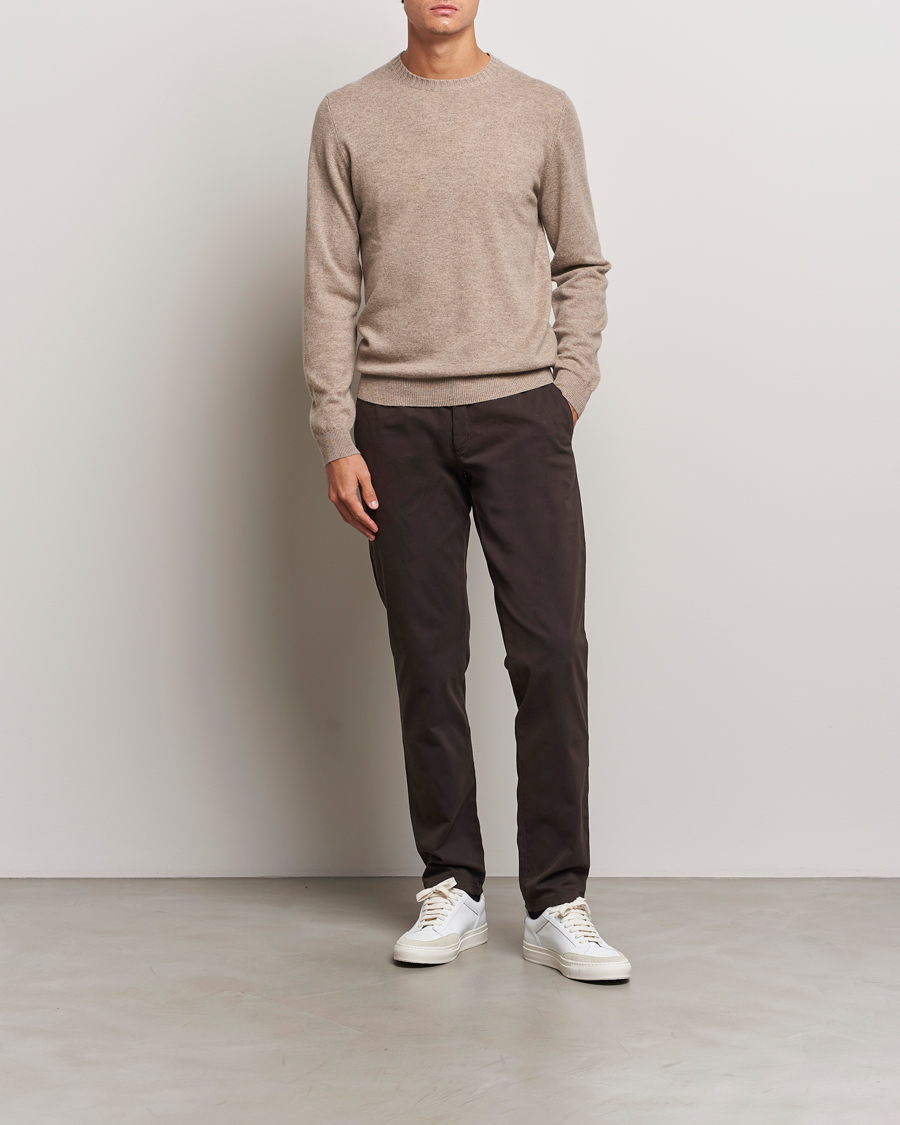 Heren | Broeken | Orlebar Brown | Fallon Stretch Cotton Trousers Truffle