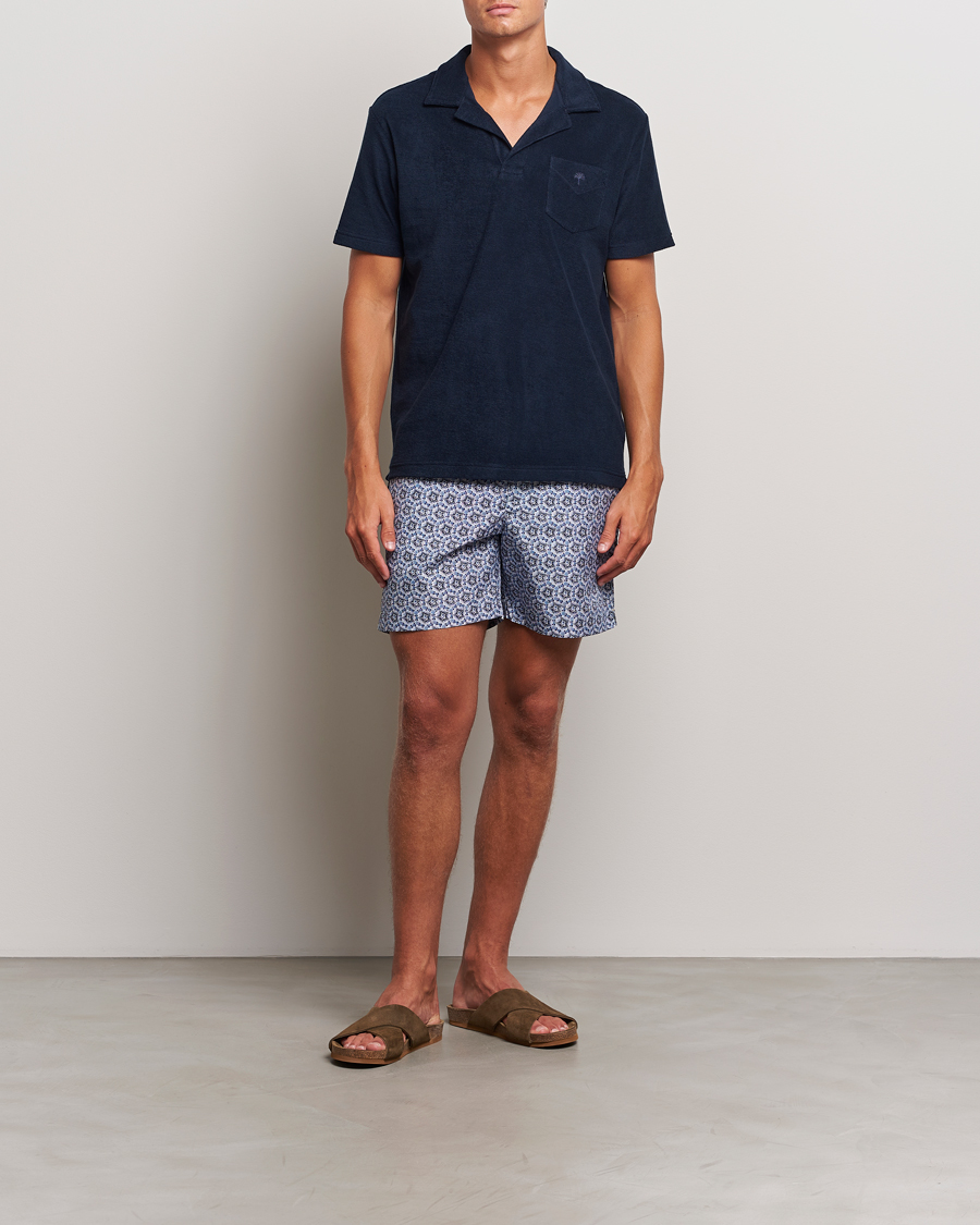 Homme | Orlebar Brown Bulldog Roseate Swimshorts Azul Blue | Orlebar Brown | Bulldog Roseate Swimshorts Azul Blue