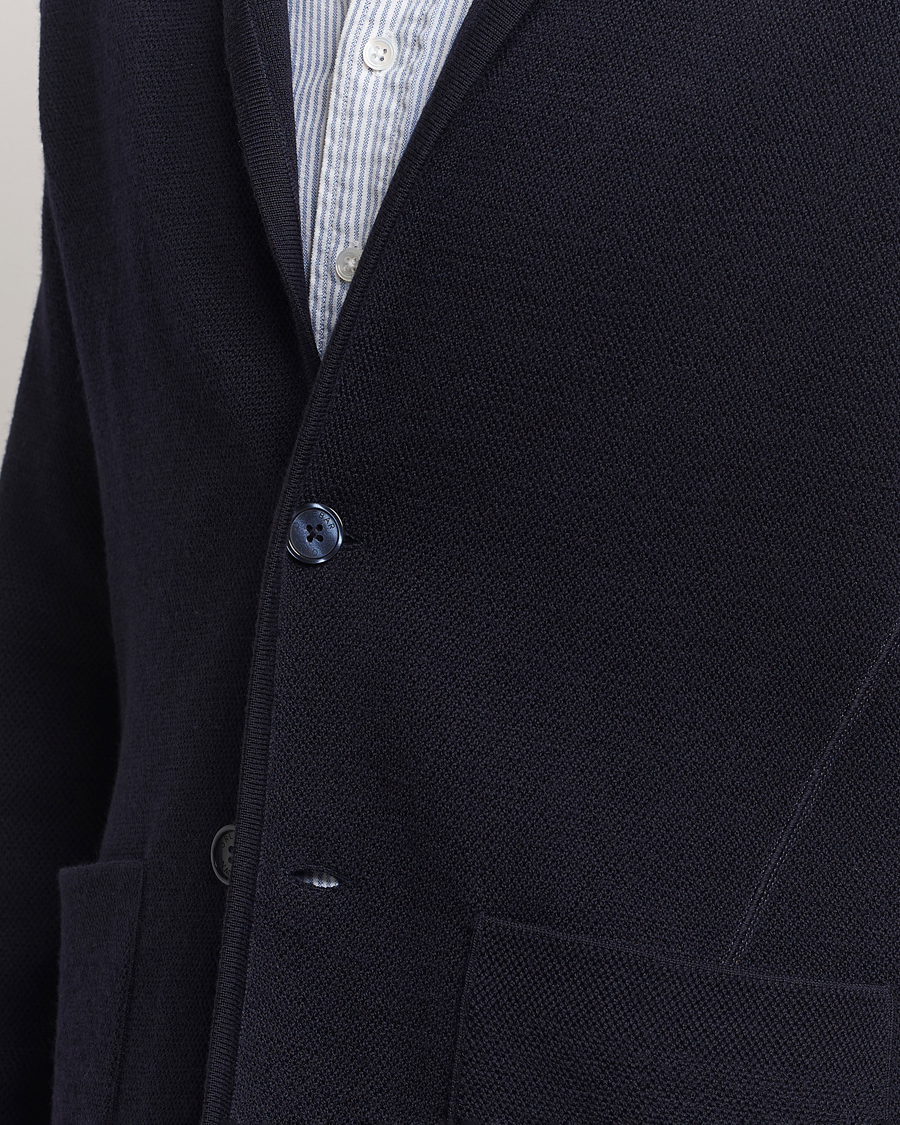 Heren | Blazers | Orlebar Brown | Reiner Textured Lightweigt Blazer Night Iris