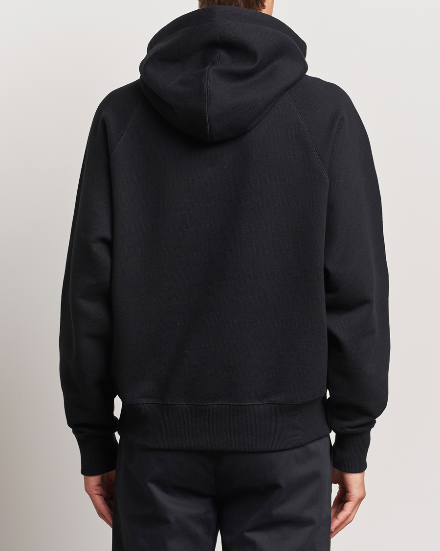 Heren | Truien | AMI | Logo Hoodie Black