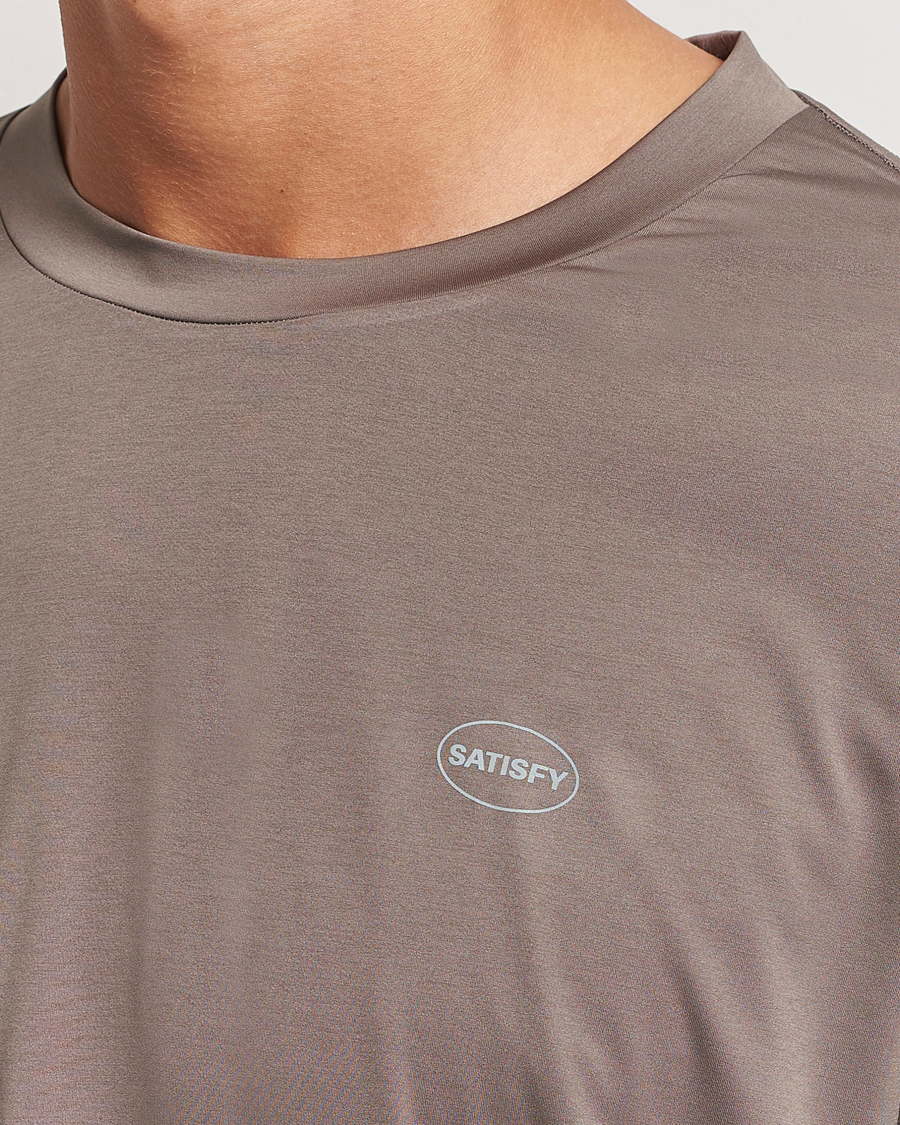 Homme | T-shirts | Satisfy | AuraLite Long Sleeve T-Shirt Falcon