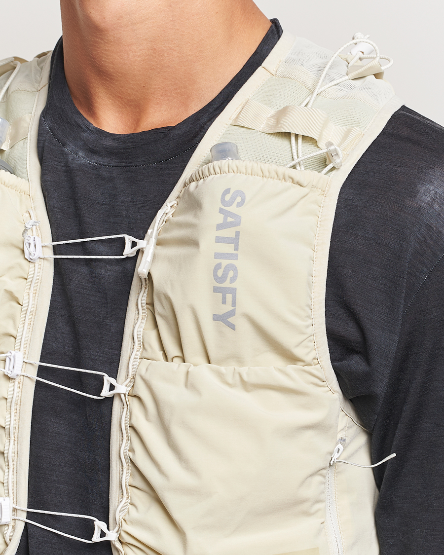 Heren | Satisfy Justice Cordura Hydration Vest Mineral Off White | Satisfy | Justice Cordura Hydration Vest Mineral Off White
