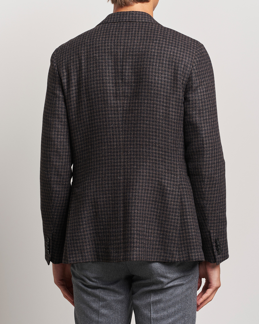 Heren | Blazers | Zegna | Unconstructed Wool/Cashmere Blazer Brown Check