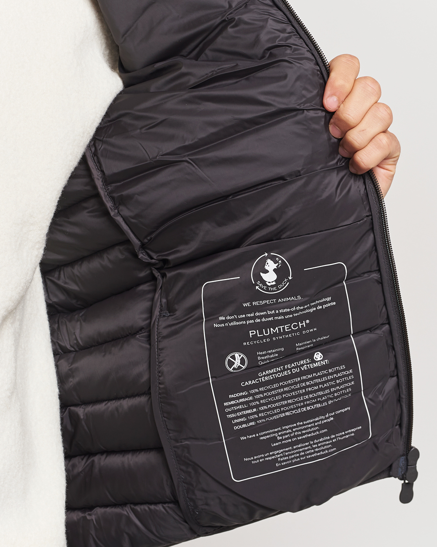 Homme | Manteaux Et Vestes | Save The Duck | Rhus Matt Lightweight Vest Brown Black