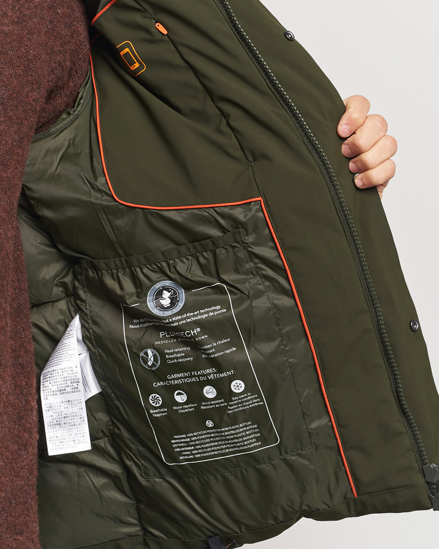Heren | Jassen | Save The Duck | Alter Short Arctic Parka Land Green