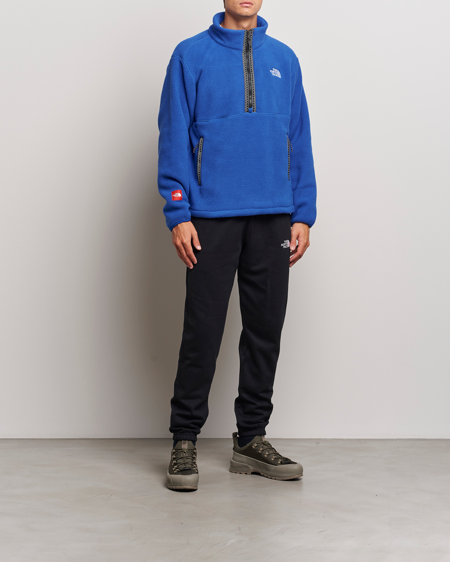 Heren | Truien | The North Face | Fleeski 1/4 Zip Pullover Blue