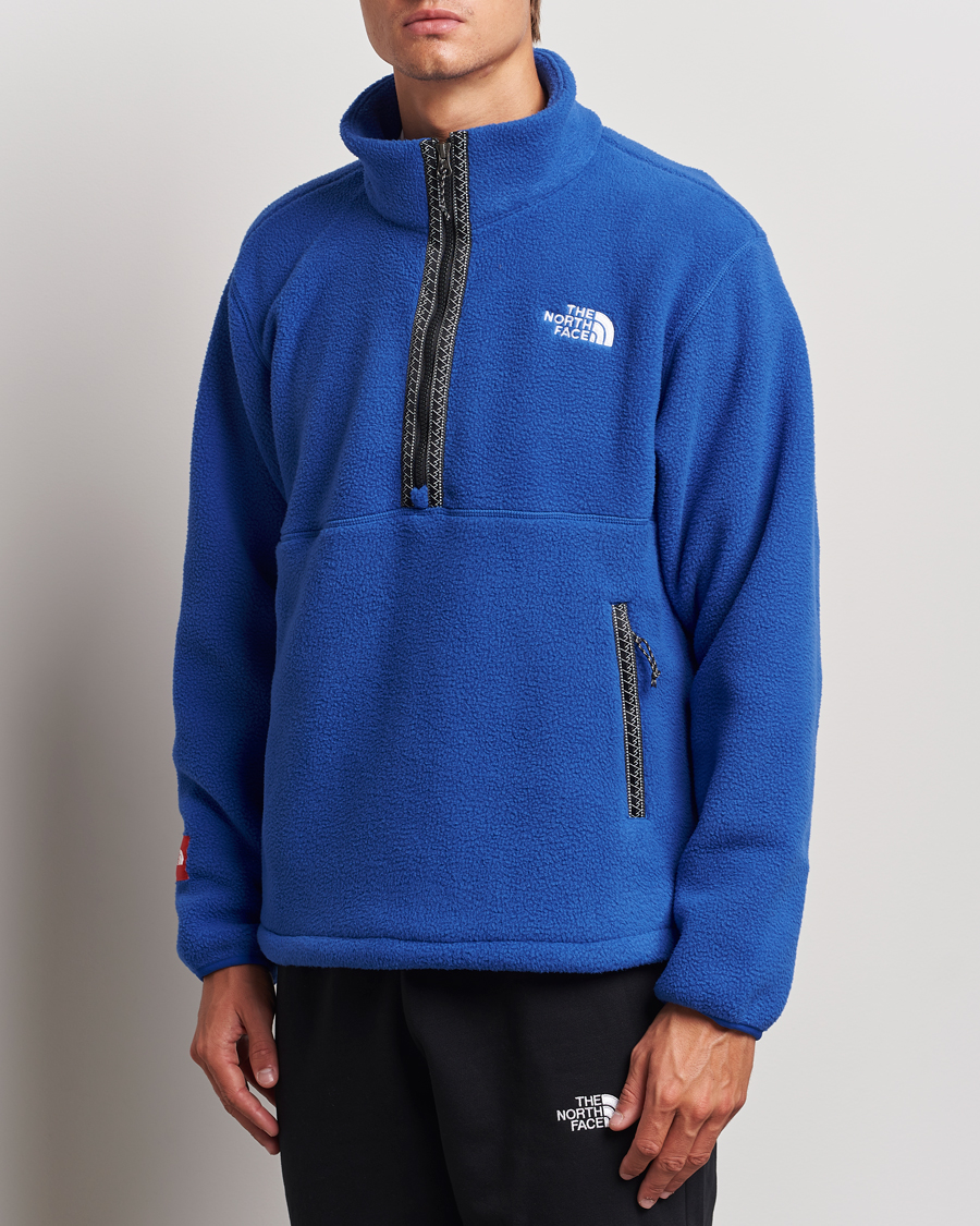 Heren | Truien | The North Face | Fleeski 1/4 Zip Pullover Blue