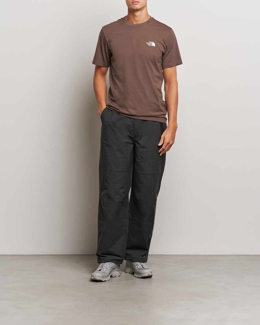 Homme | T-shirts | The North Face | Simple Dome Tee Dark Brown