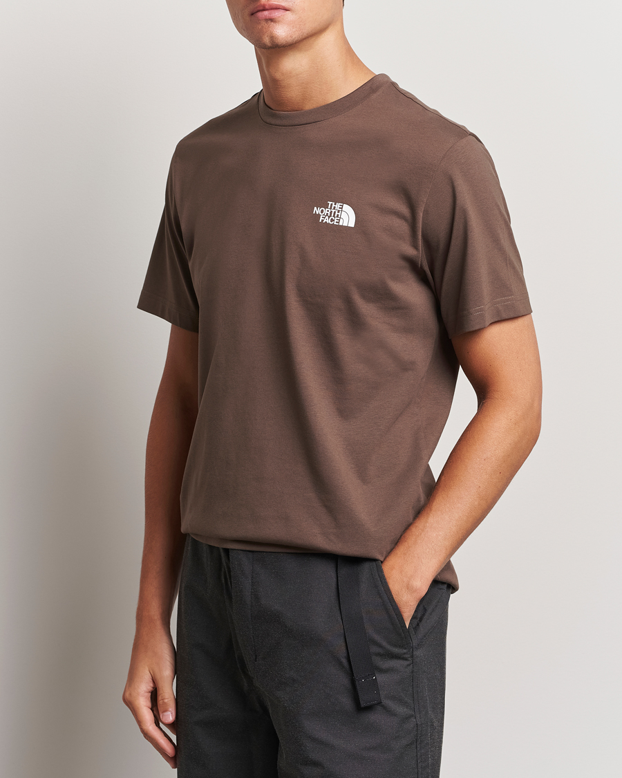 Homme | T-shirts | The North Face | Simple Dome Tee Dark Brown