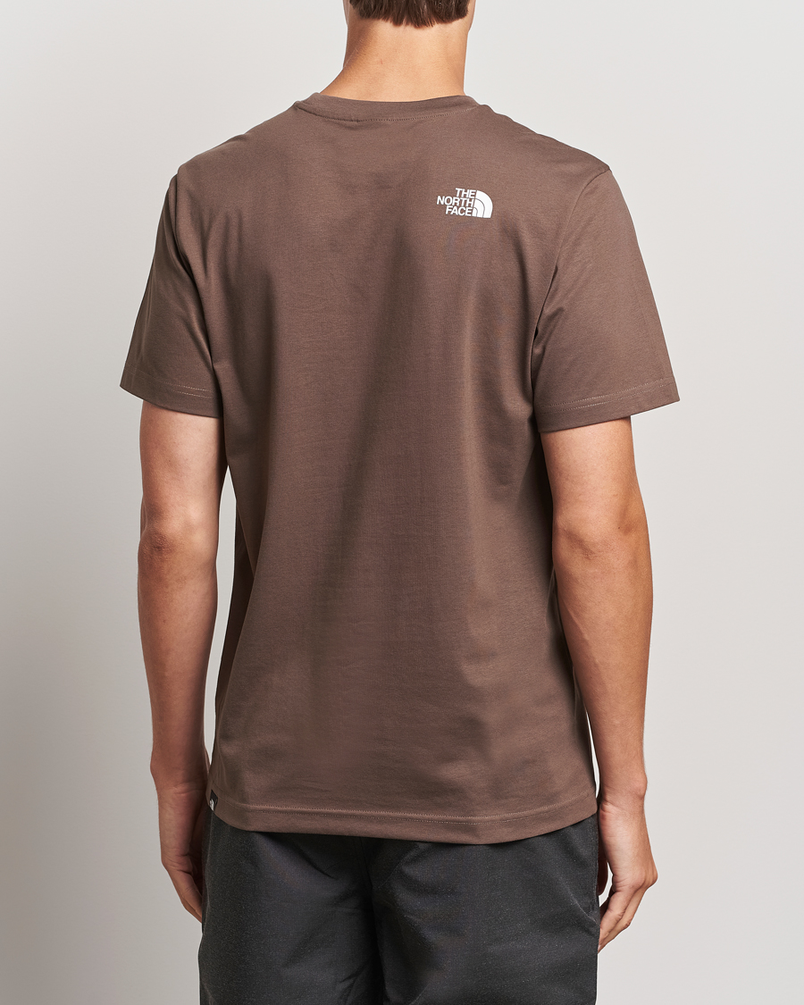 Homme | T-shirts | The North Face | Simple Dome Tee Dark Brown