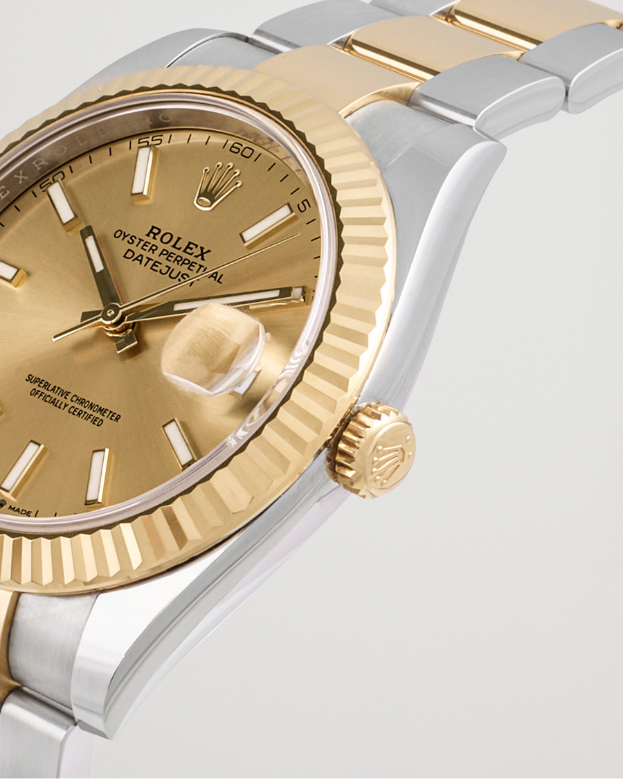 Heren | Rolex Pre-Owned Datejust 41 126333 Silver | Rolex Pre-Owned | Datejust 41 126333 Silver