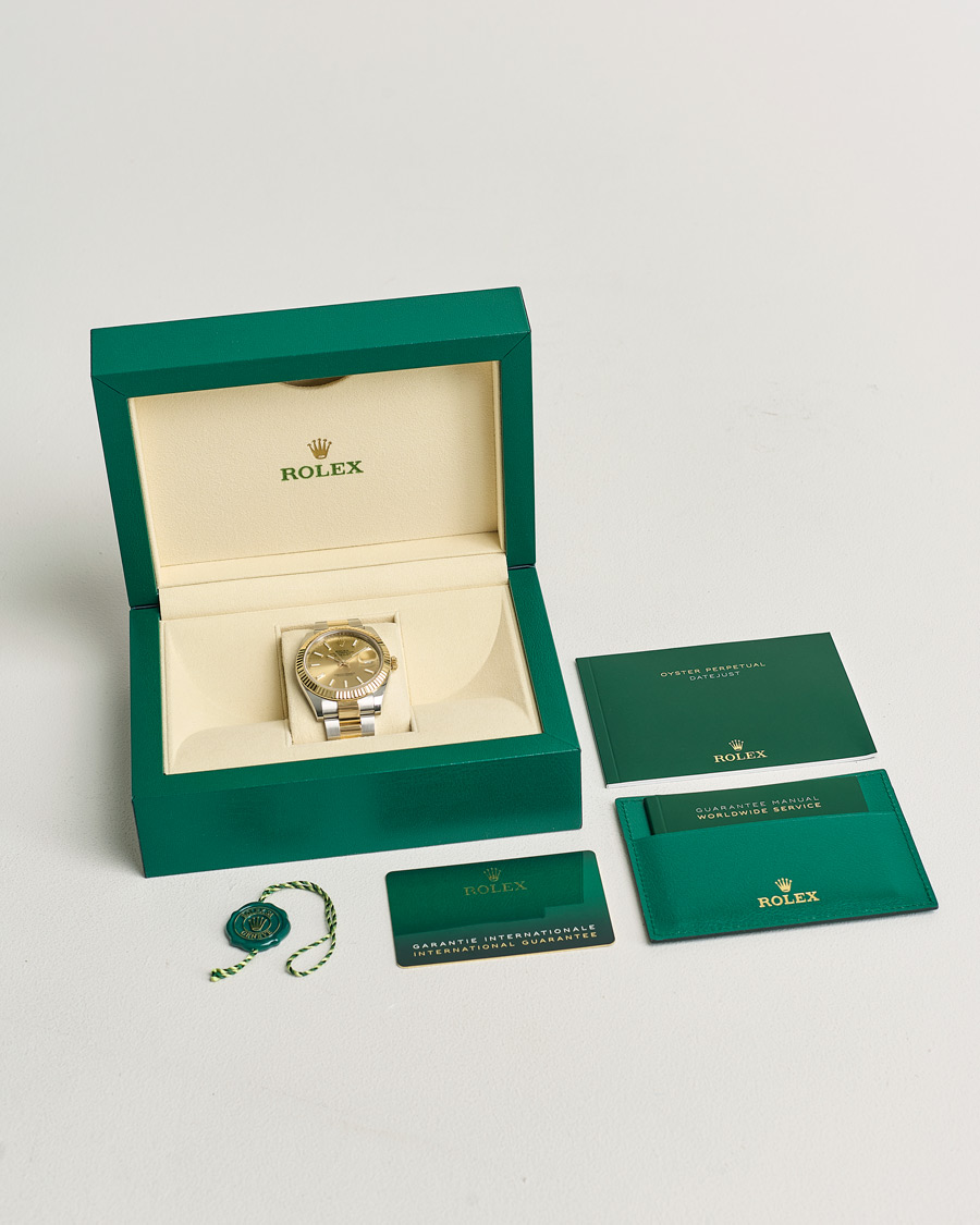 Heren | Rolex Pre-Owned Datejust 41 126333 Silver | Rolex Pre-Owned | Datejust 41 126333 Silver