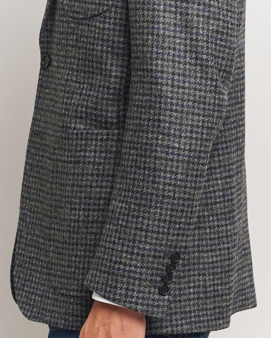 Heren | Blazers | Sunflower | Tweed Blazer Grey Check