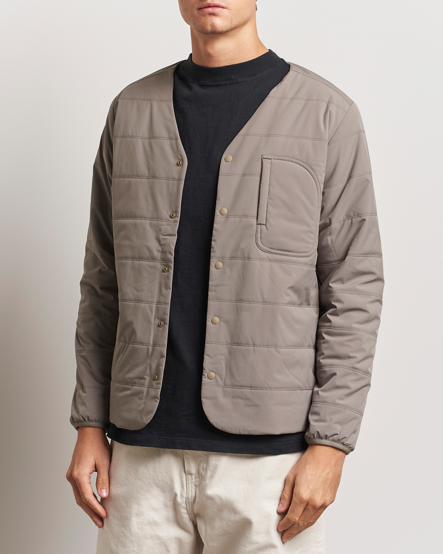 Homme | Pulls Et Tricots | Snow Peak | Flexible Insulated Cardigan Khaki