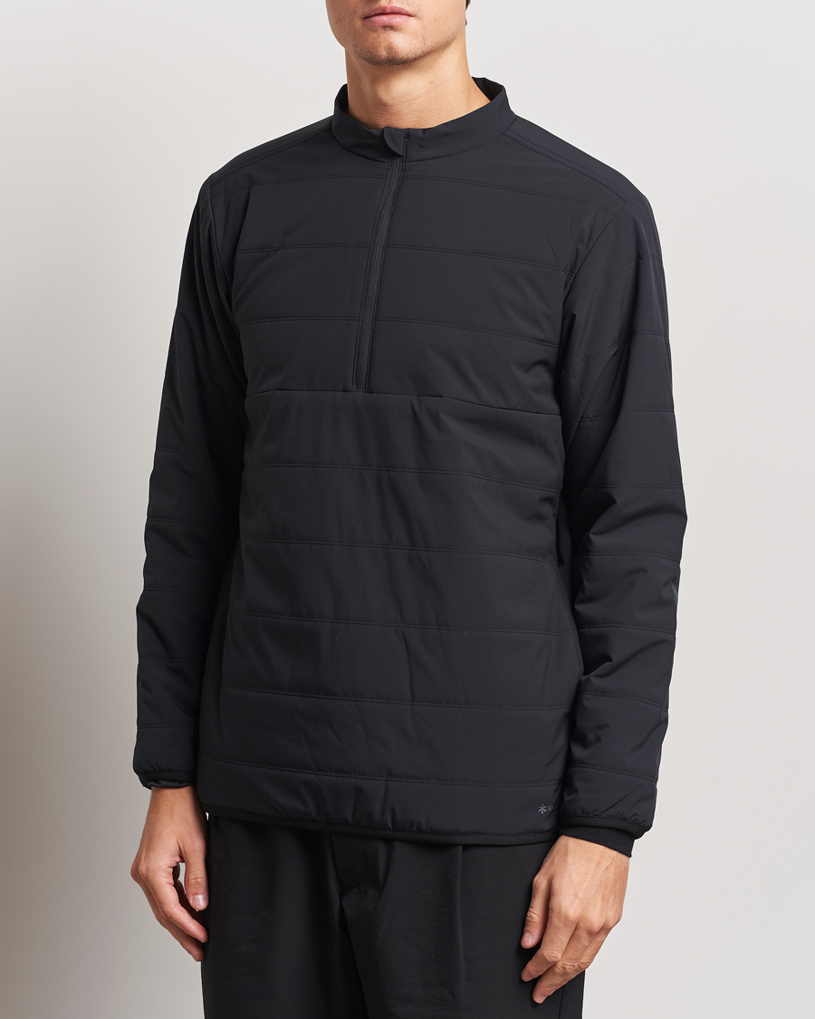Homme | Pulls Et Tricots | Snow Peak | Flexible Insulated Half Zip Black