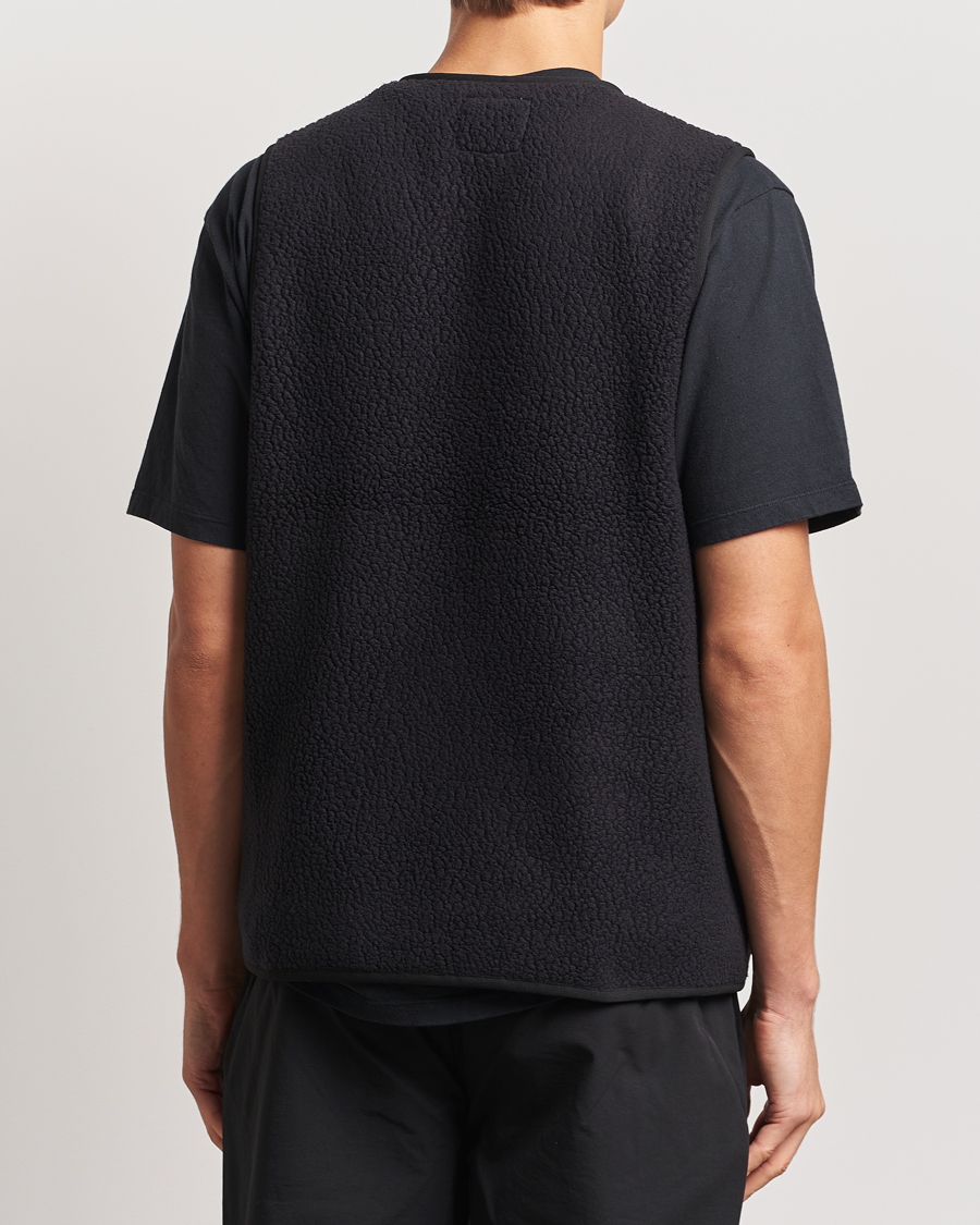 Homme | Snow Peak Thermal Boa Fleece Vest Black | Snow Peak | Thermal Boa Fleece Vest Black