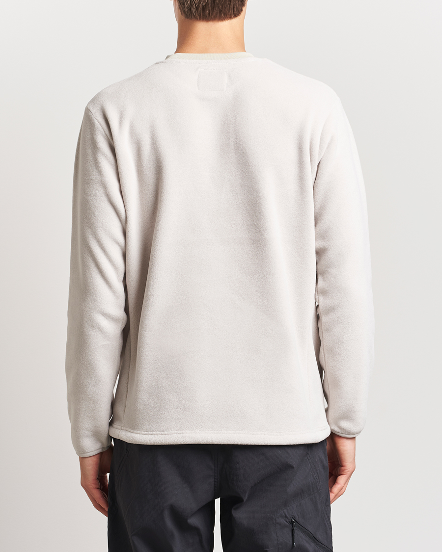 Heren | Truien | Snow Peak | Double Face Fleece Pullover Ivory