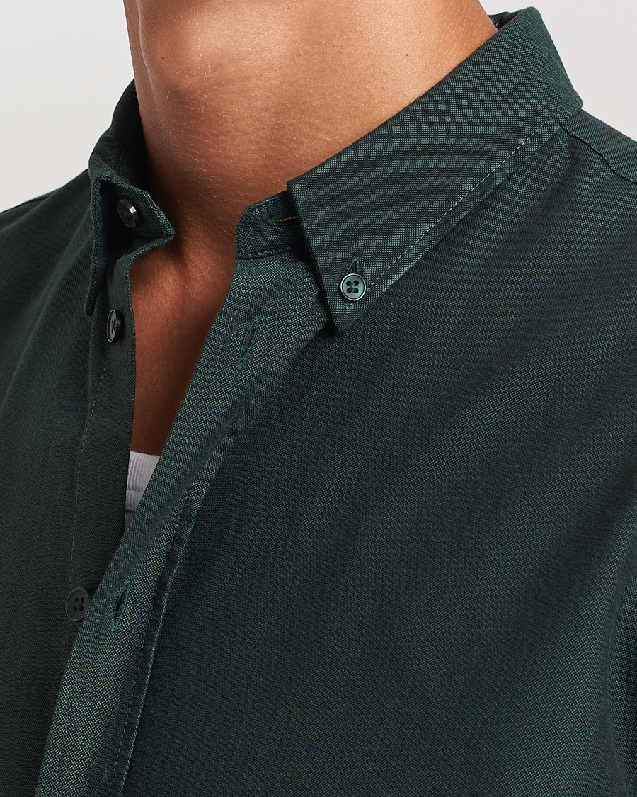 Homme | Chemises | Samsøe Samsøe | Saliam Oxford Shirt Darkest Spruce
