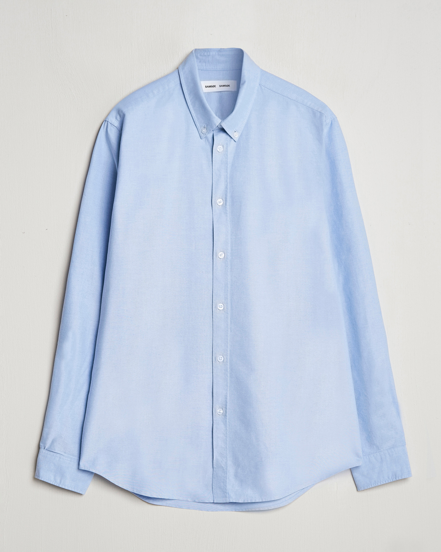 Heren | Overhemden | Samsøe Samsøe | Saliam Oxford Shirt Oxford Blue
