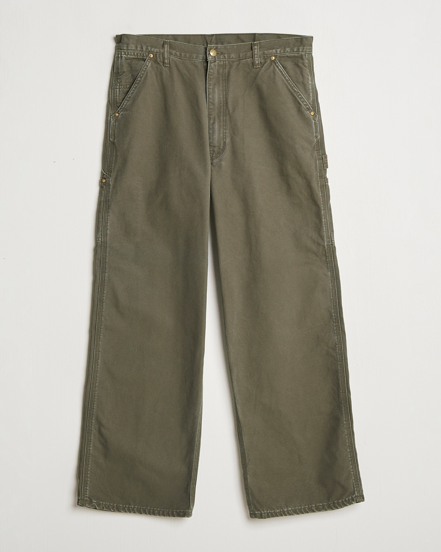 Heren | Broeken | orSlow | Dad Fit Painter Pants Army Green