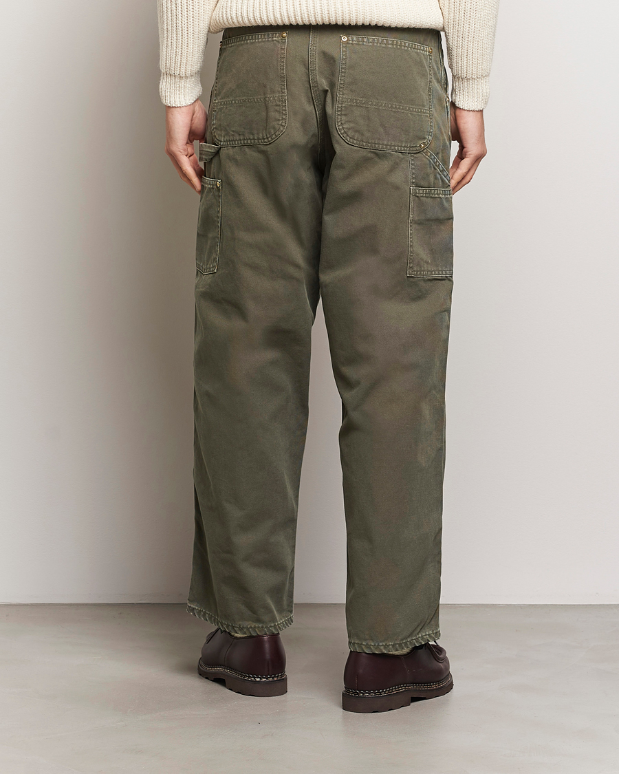 Heren | Broeken | orSlow | Dad Fit Painter Pants Army Green