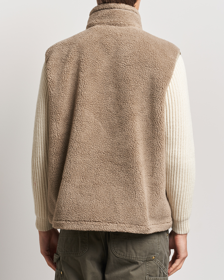 Heren | Jassen | orSlow | Boa Fleece Vest Graige
