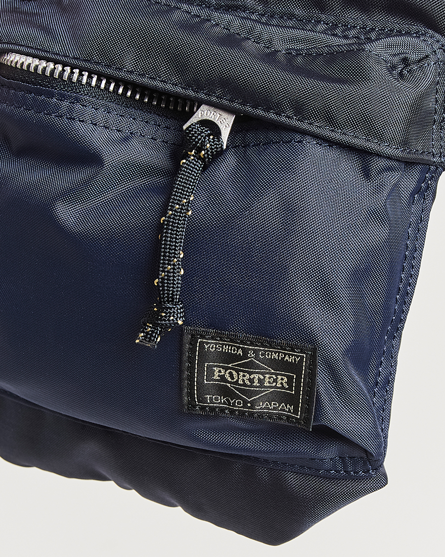 Heren | Tassen | Porter-Yoshida & Co. | Force Small Shoulder Pouch Navy Blue