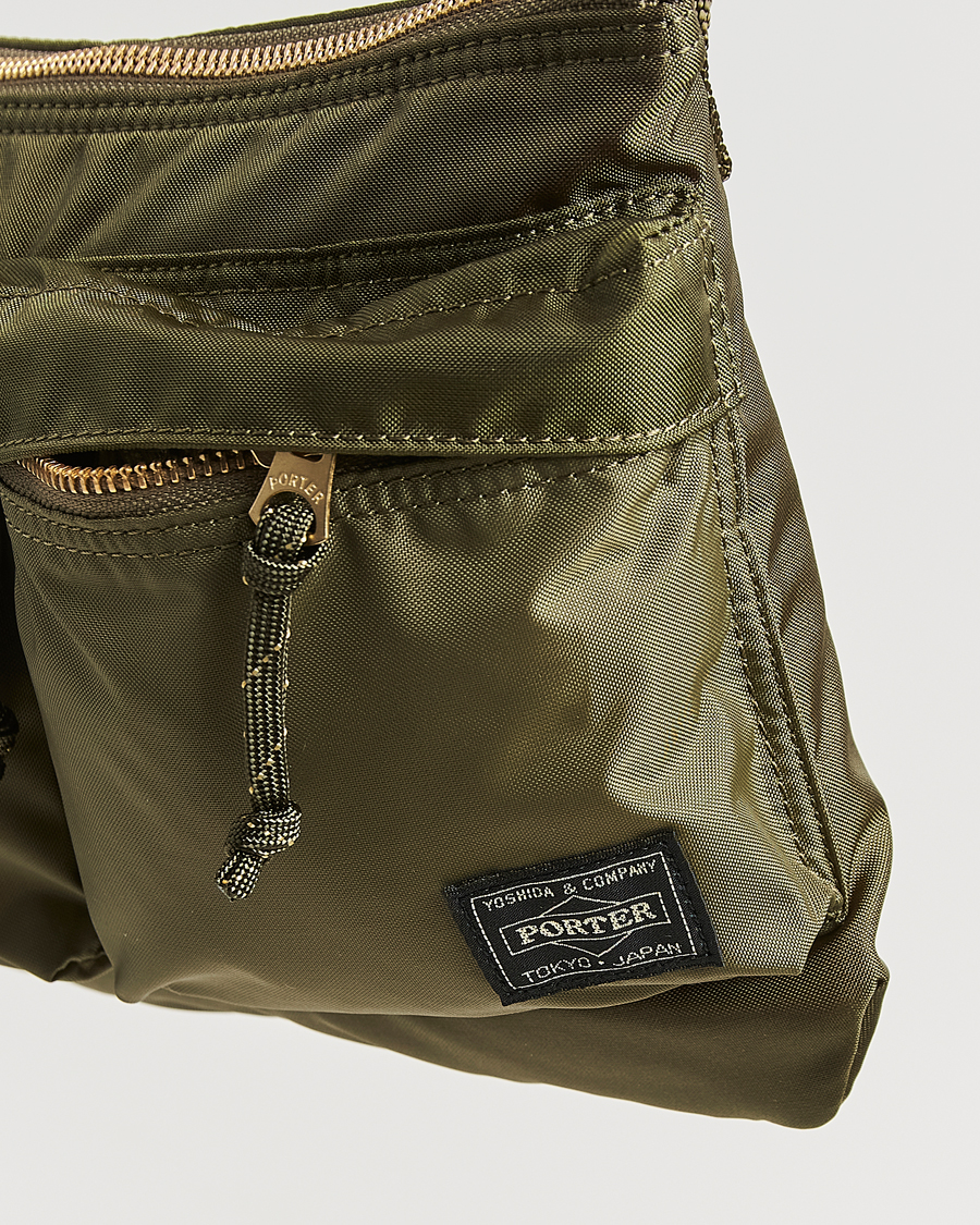 Heren | Tassen | Porter-Yoshida & Co. | Force Small Shoulder Bag Olive Drab