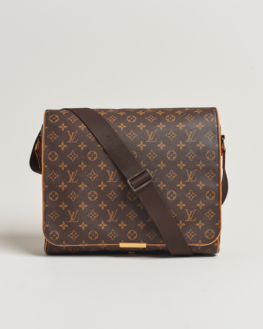Heren | Louis Vuitton Pre-Owned Abbesses Messenger Bag Monogram | Louis Vuitton Pre-Owned | Abbesses Messenger Bag Monogram