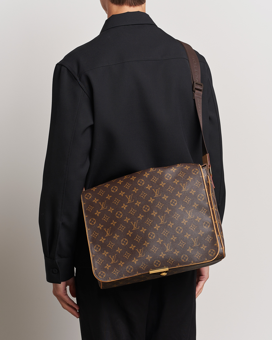 Heren | Louis Vuitton Pre-Owned Abbesses Messenger Bag Monogram | Louis Vuitton Pre-Owned | Abbesses Messenger Bag Monogram