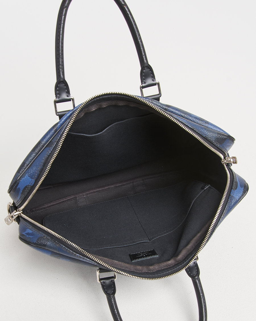 Heren | Pre-Owned & Vintage Bags | Louis Vuitton Pre-Owned | Porte-Documents Voyage Briefcase Navy Blue