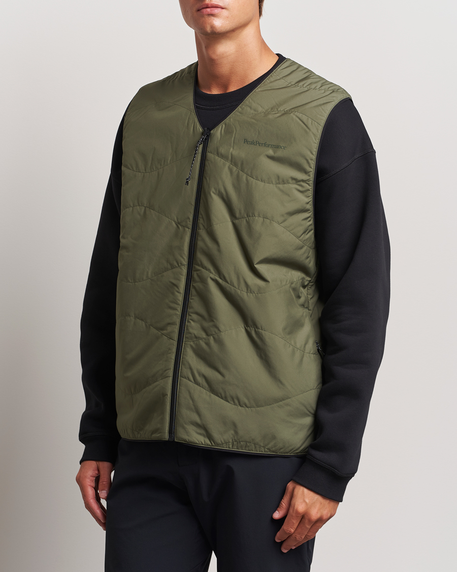 Homme | Manteaux Et Vestes | Peak Performance | Insulated Reversable Vest Pine Needle
