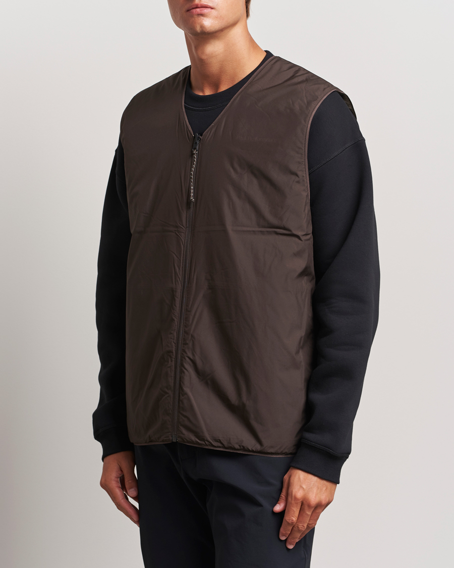 Homme | Manteaux Et Vestes | Peak Performance | Insulated Reversable Vest Avid Beige