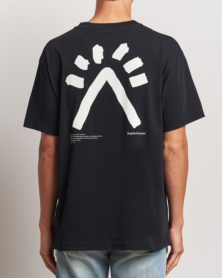 Homme | T-shirts | Peak Performance | Graphic T-Shirt Black
