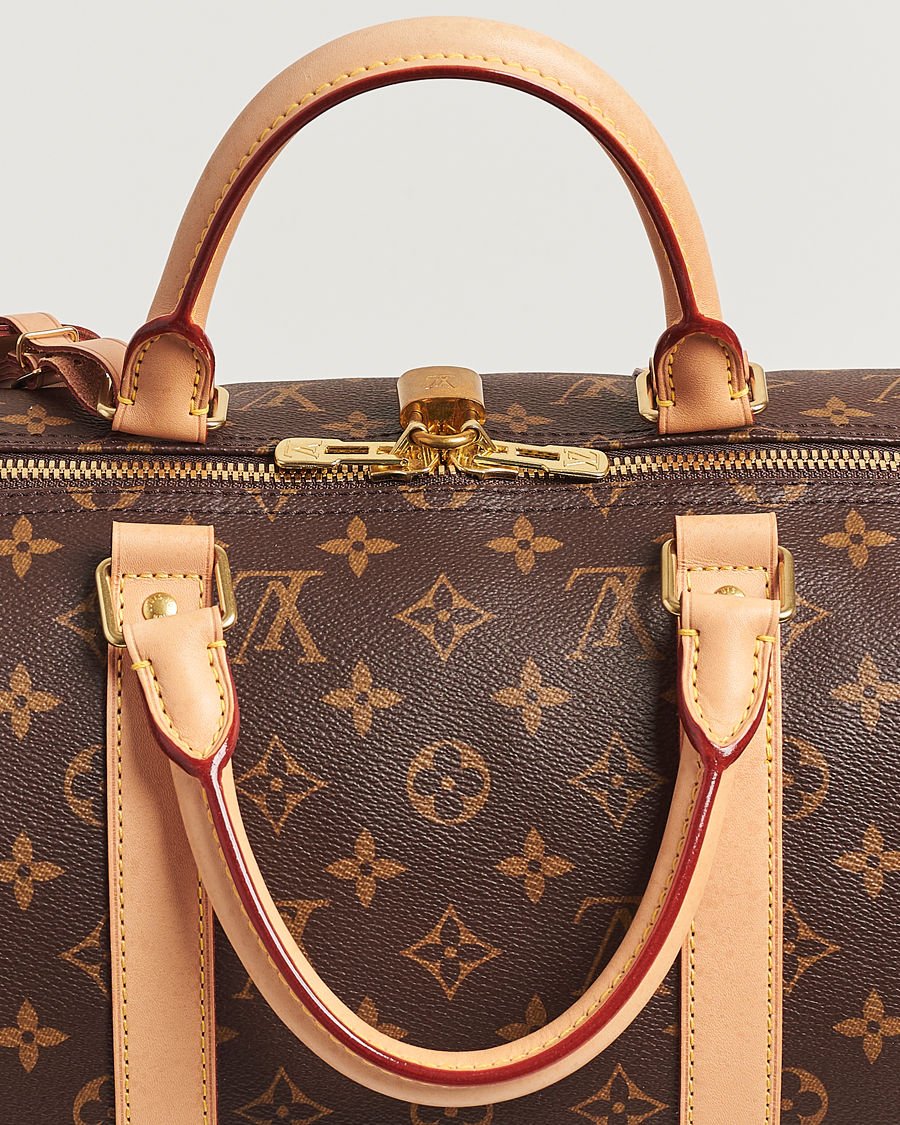 Homme | Louis Vuitton Pre-Owned Keepall Bandoulière 50 Monogram | Louis Vuitton Pre-Owned | Keepall Bandoulière 50 Monogram