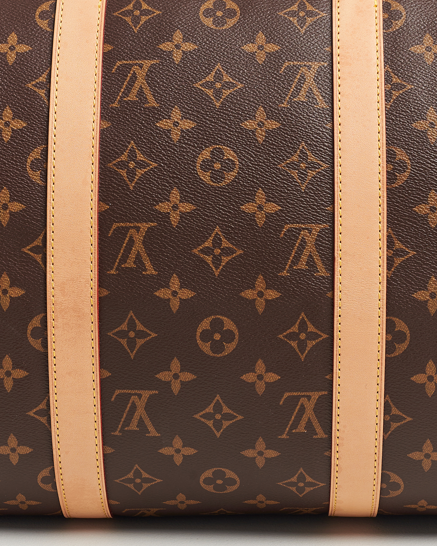 Homme | Louis Vuitton Pre-Owned Keepall Bandoulière 50 Monogram | Louis Vuitton Pre-Owned | Keepall Bandoulière 50 Monogram