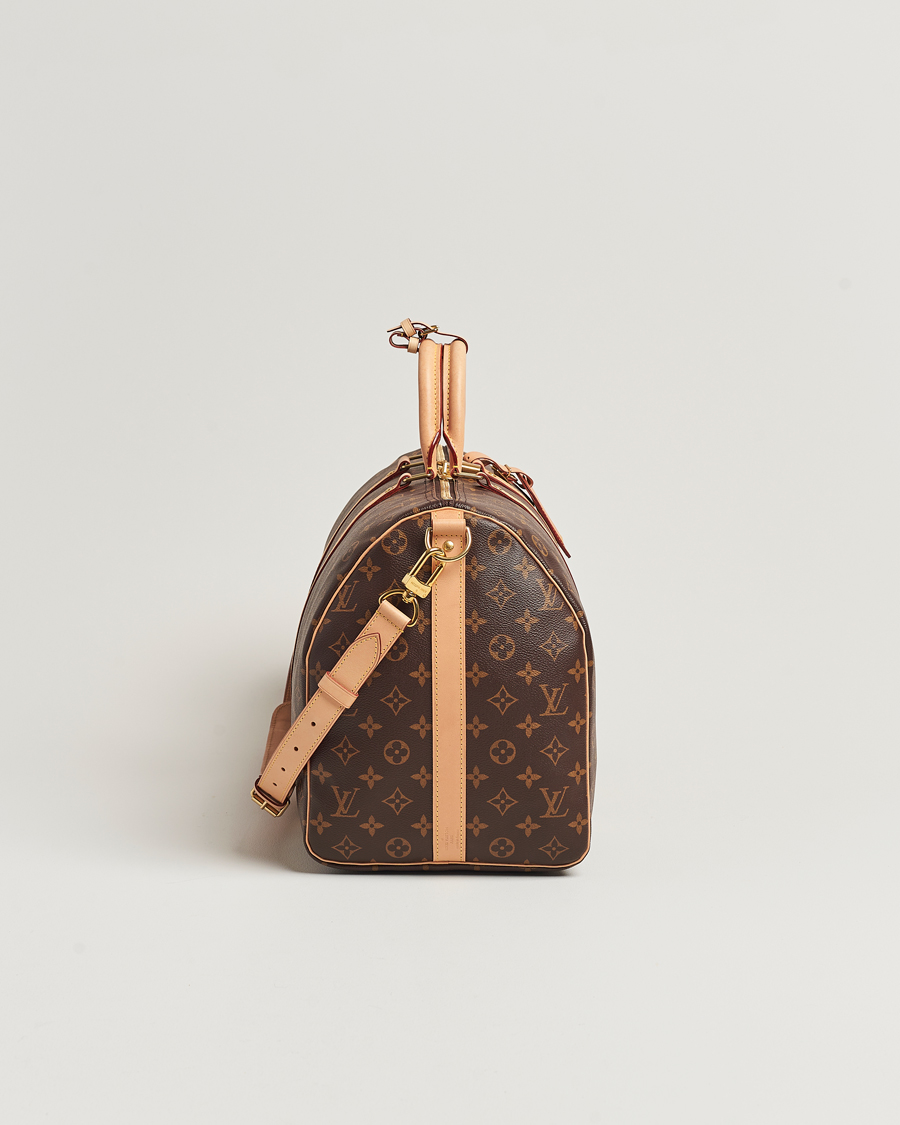 Homme | Louis Vuitton Pre-Owned Keepall Bandoulière 50 Monogram | Louis Vuitton Pre-Owned | Keepall Bandoulière 50 Monogram