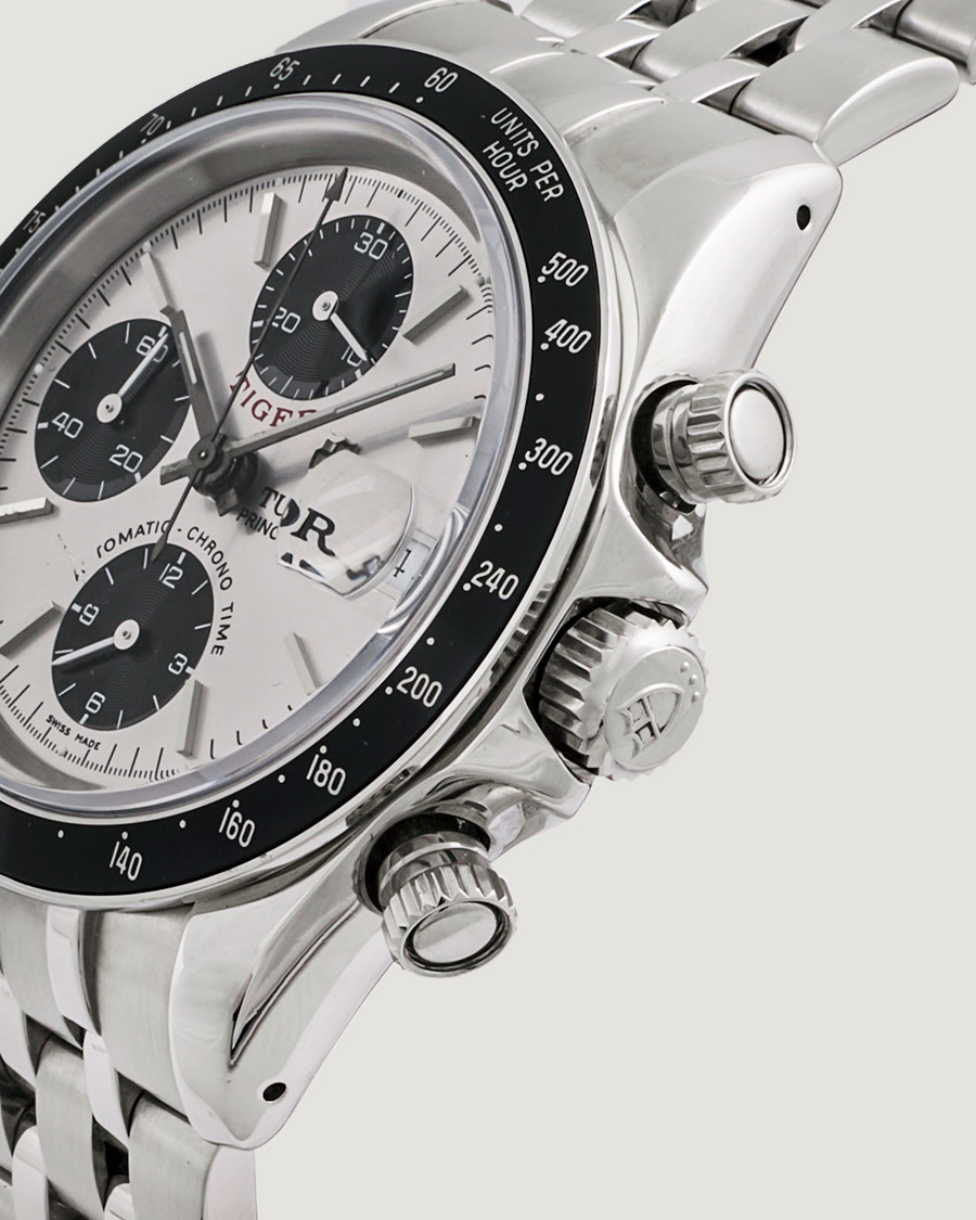 Heren | Tudor Pre-Owned Prince Date 79260 Silver | Tudor Pre-Owned | Prince Date 79260 Silver