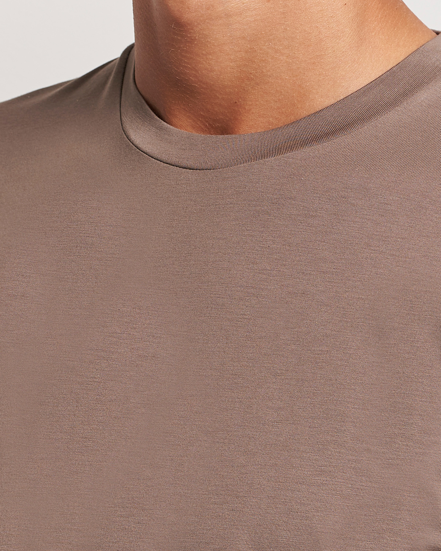 Heren | T-shirts | Sunspel | Riviera Midweight T-Shirt Cedar