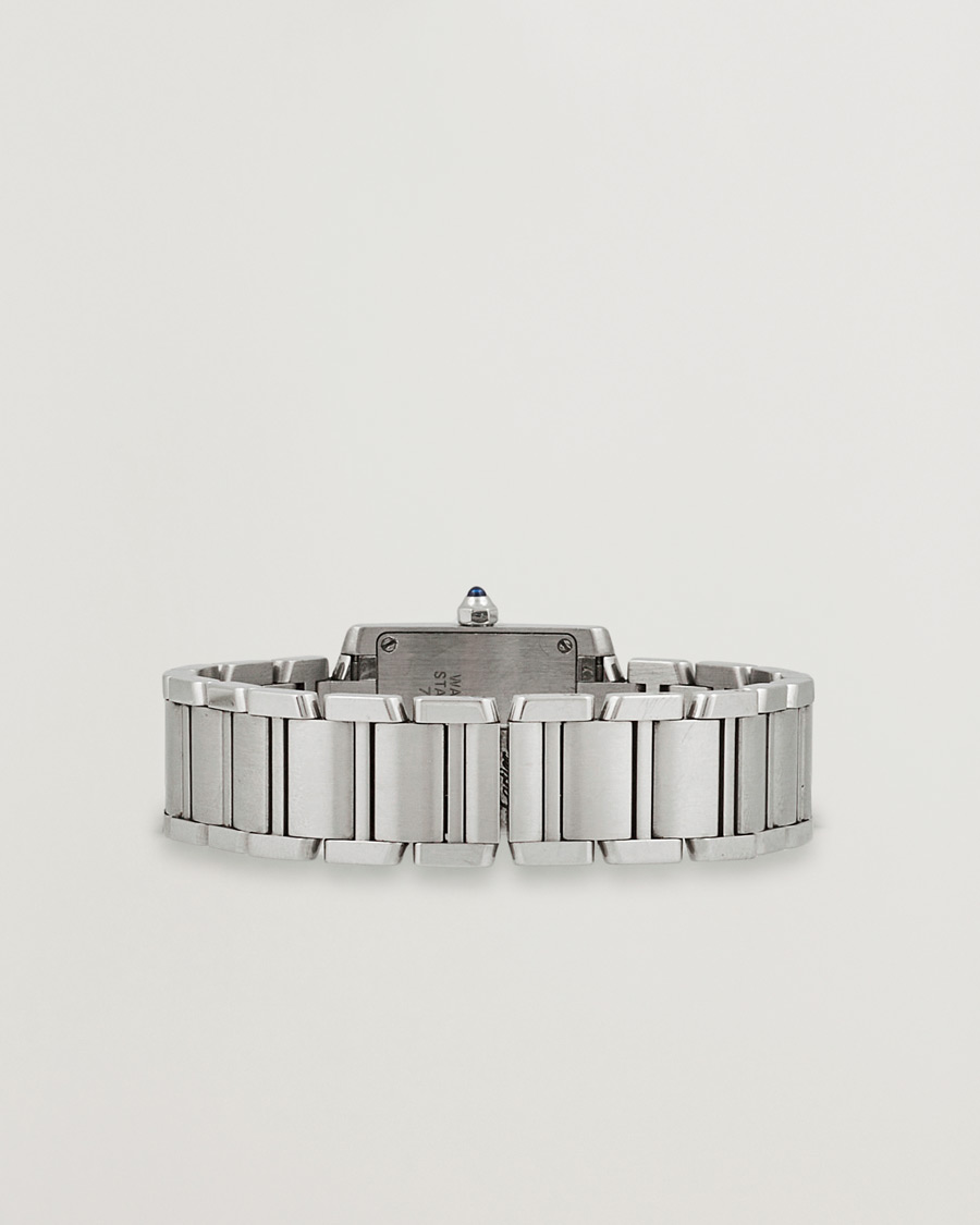 Homme | Cartier Pre-Owned Tank Française 2384 Silver | Cartier Pre-Owned | Tank Française 2384 Silver