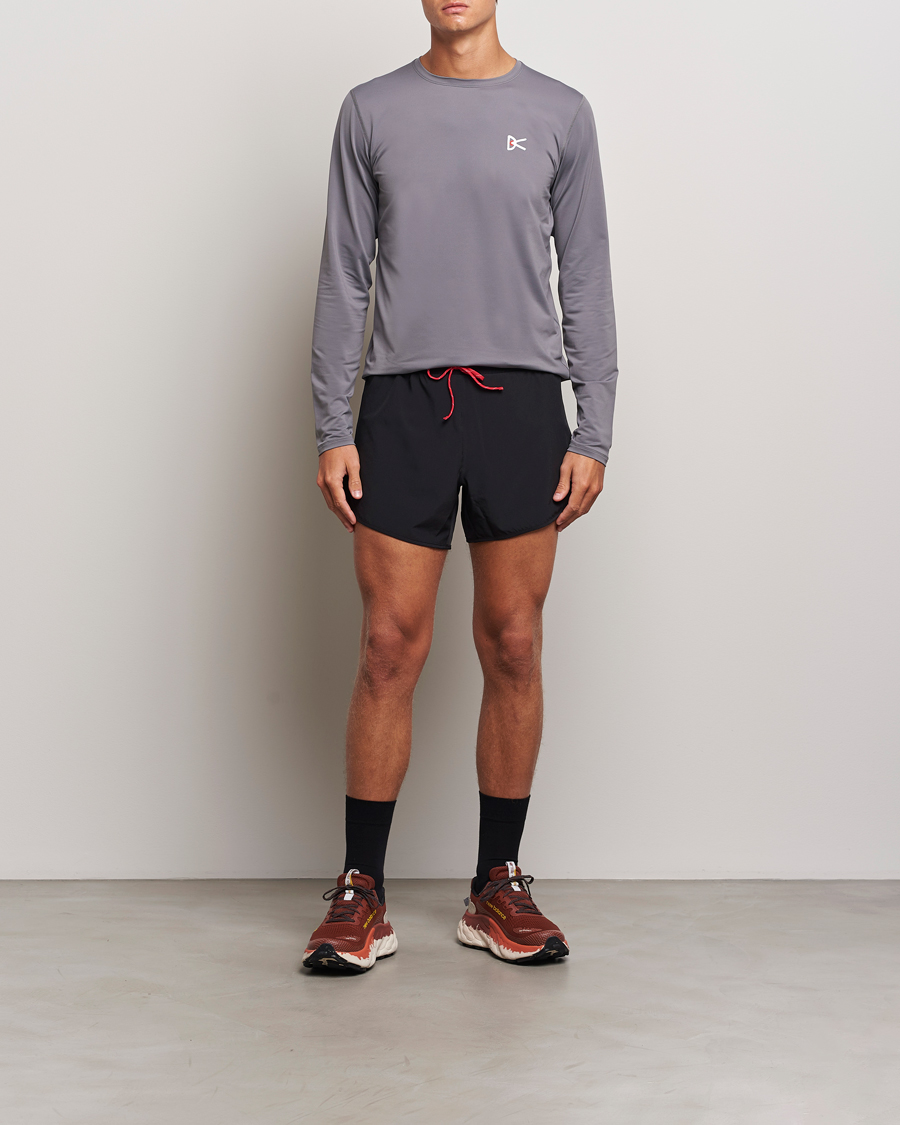 Homme | Shorts | District Vision | 5 Inch Training Shorts Black