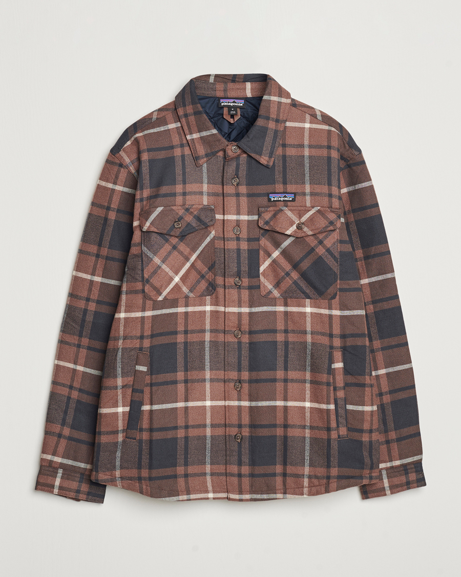 Homme | Chemises | Patagonia | Lightweigt Insulated Fjord Flannel Shirt Brown