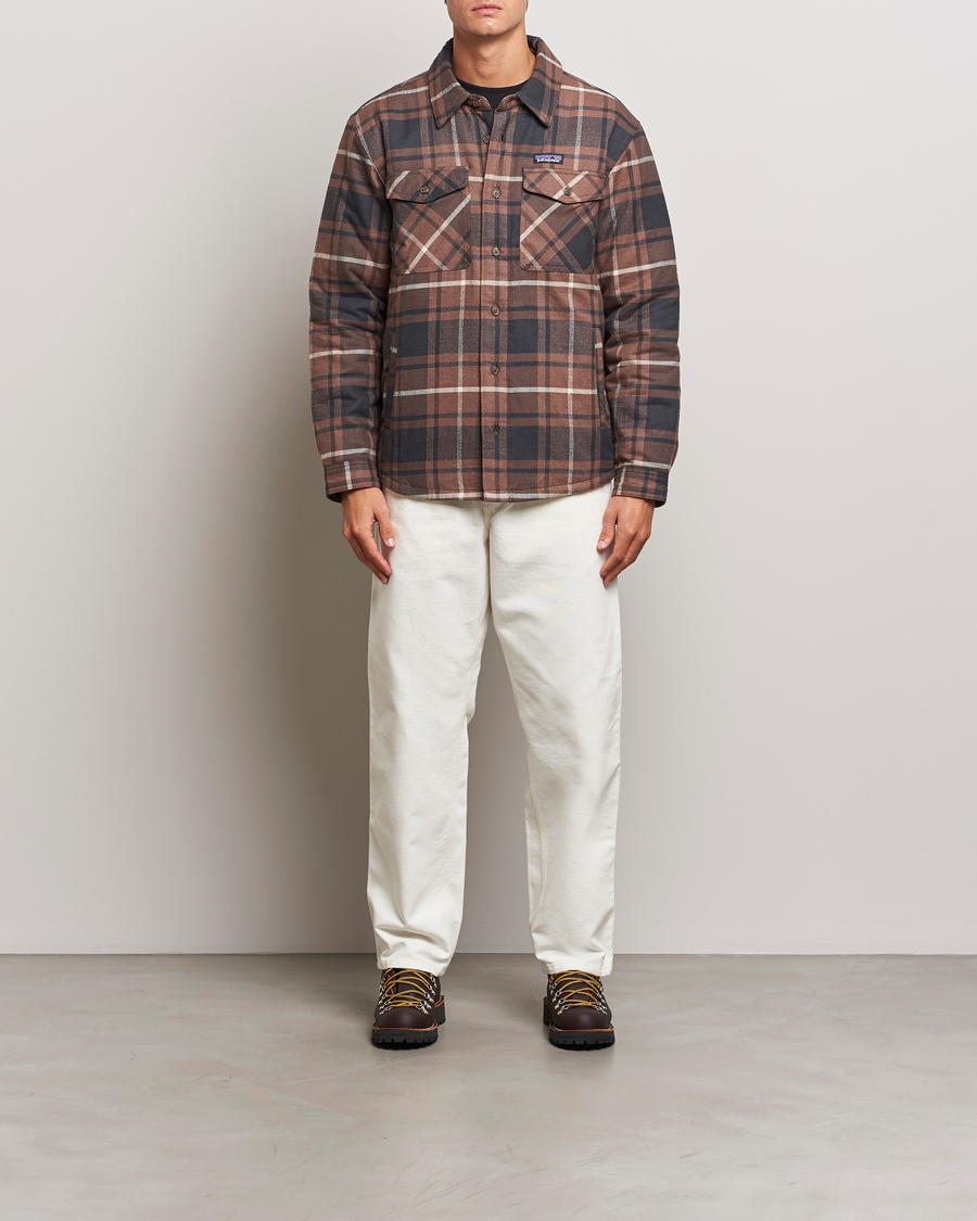 Homme | Chemises | Patagonia | Lightweigt Insulated Fjord Flannel Shirt Brown