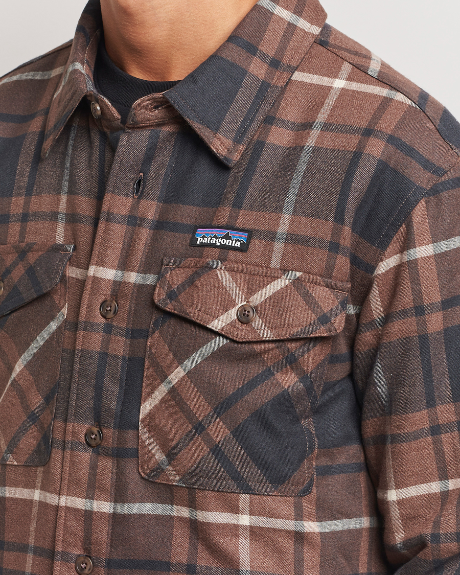 Homme | Chemises | Patagonia | Lightweigt Insulated Fjord Flannel Shirt Brown