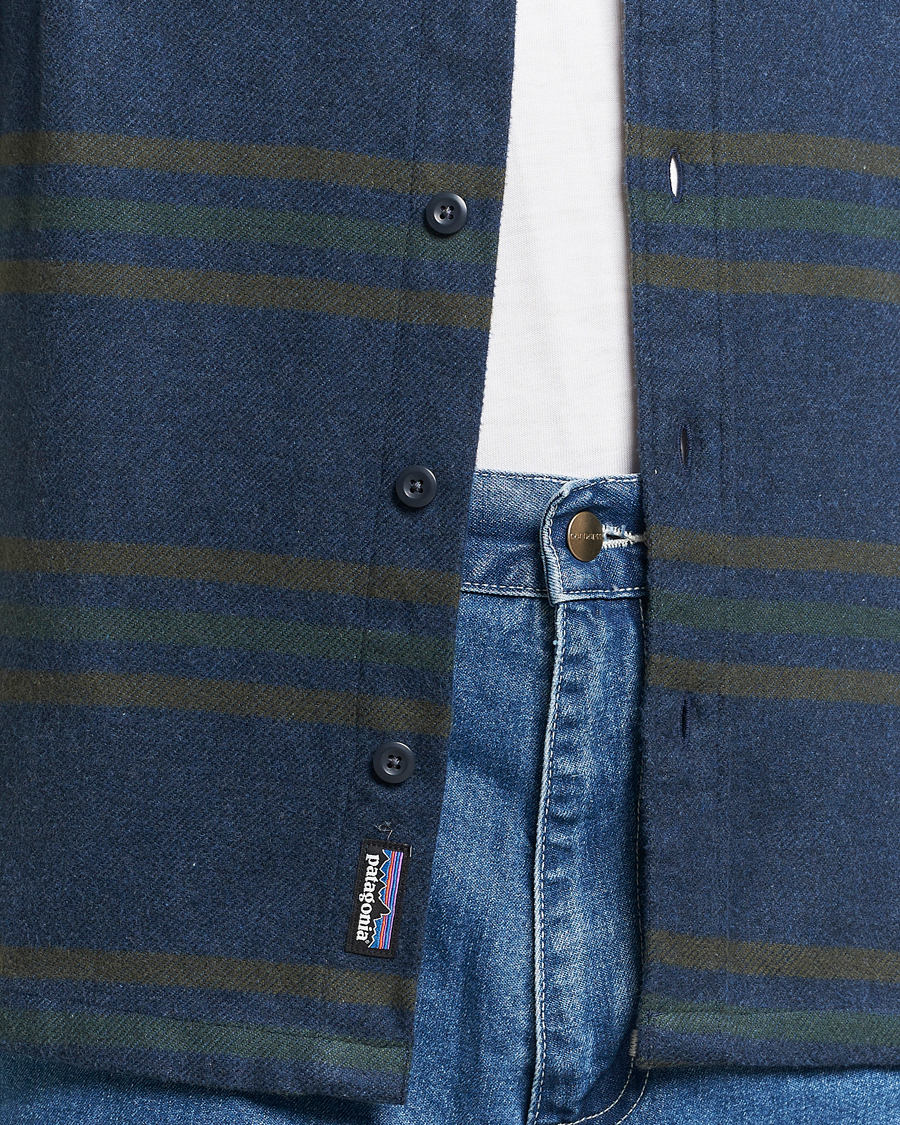 Heren | Overhemden | Patagonia | Fjord Flannel Shirt Smolder Blue