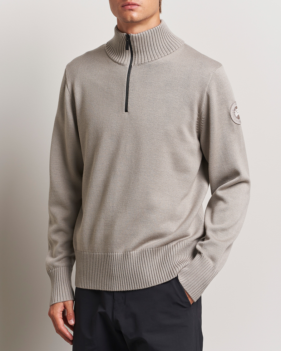Homme | Pulls Et Tricots | Canada Goose | Rosseau Half Zip Limestone