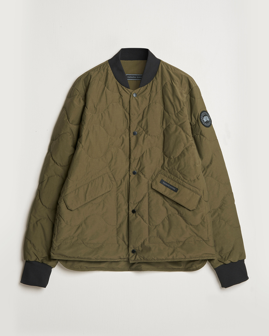 Homme | Manteaux Et Vestes | Canada Goose Black Label | Boswell Reversible Jacket Military Green