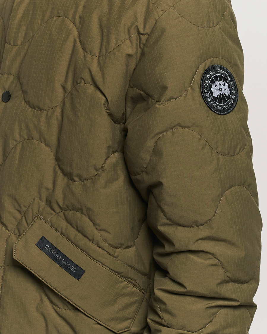 Homme | Manteaux Et Vestes | Canada Goose Black Label | Boswell Reversible Jacket Military Green