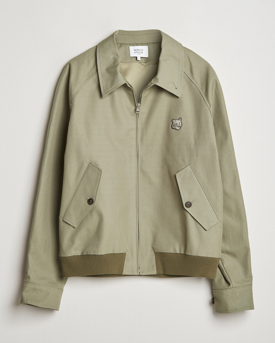 Homme | Manteaux Et Vestes | Maison Kitsuné | Harrington Jacket Pebble