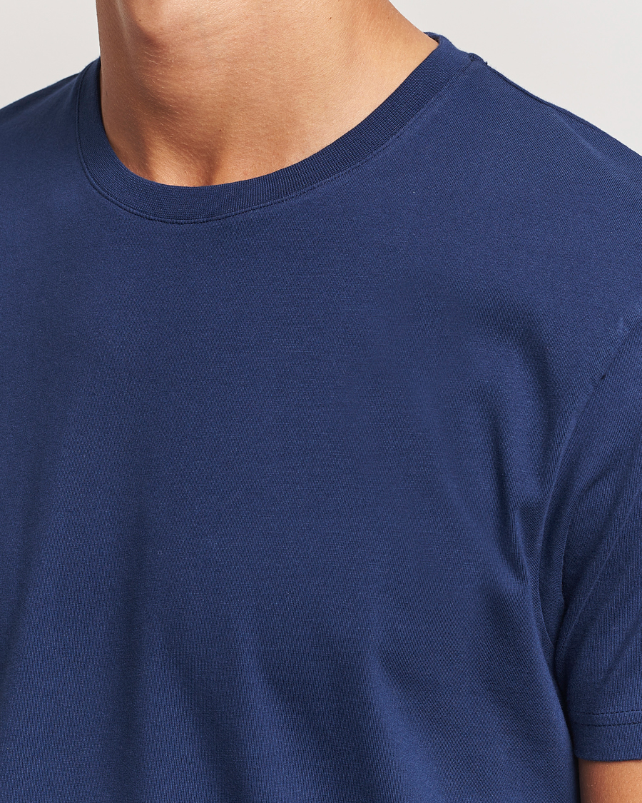 Heren | T-shirts | Colorful Standard | Classic Organic T-Shirt Marine Blue